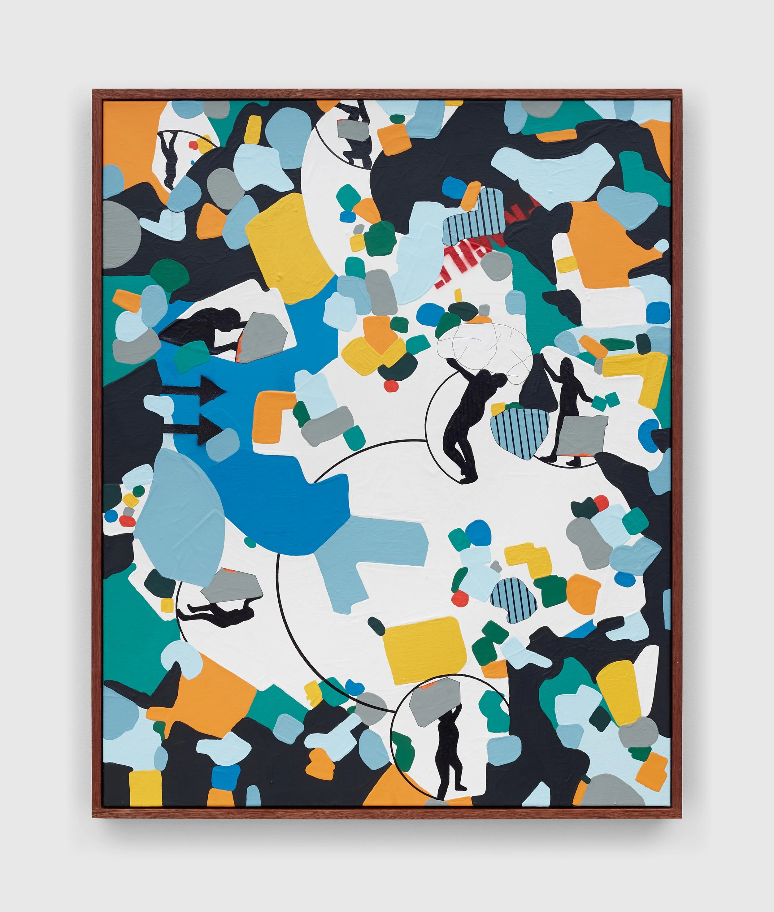 Serge Alain Nitegeka - Displaced Peoples in Situ, Studio Study XXIX (2024) - (CREDIT LINE copyright of Serge Alain Nitegeka and courtesy of Marianne Boesky Gallery, New York and Aspen).jpeg