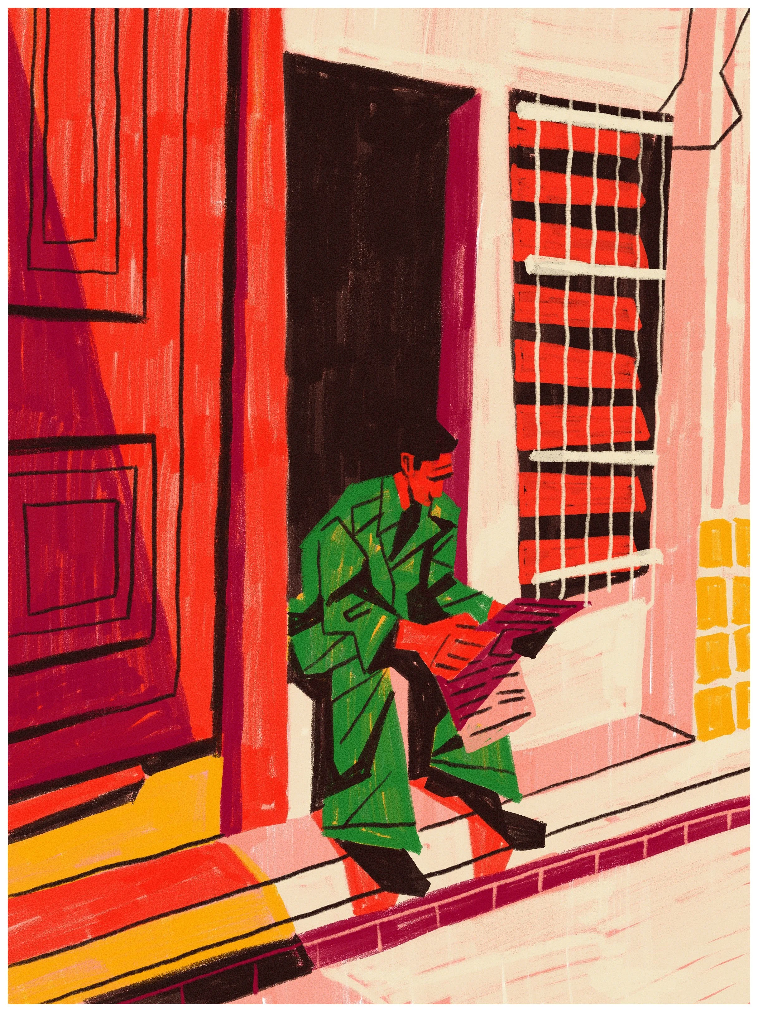 dale-edwin-murray-illustration-illustrator-freelance-personal-cuba-soldier-reading-2.jpg