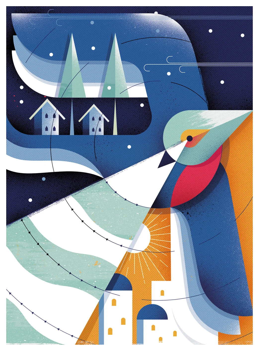 freelance illustrator&nbsp;dale edwin murray&nbsp;conceptual&nbsp;editorial observer newspaper illustration