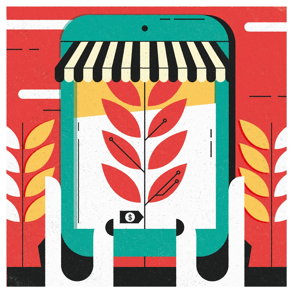 freelance illustrator&nbsp;dale edwin murray&nbsp;conceptual&nbsp;editorial beyond by canadian business&nbsp;magazine&nbsp;illustration