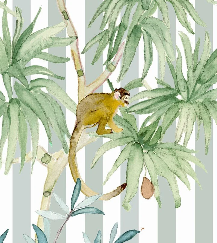 Step into the gentle elegance of Ubatuba, our tropical-inspired wallpaper that brings the lush Atlantic Forest into your home. 🌿
Look closely and you&rsquo;ll discover charming little details hidden in the design&mdash;delicate flowers, tiny leaves,