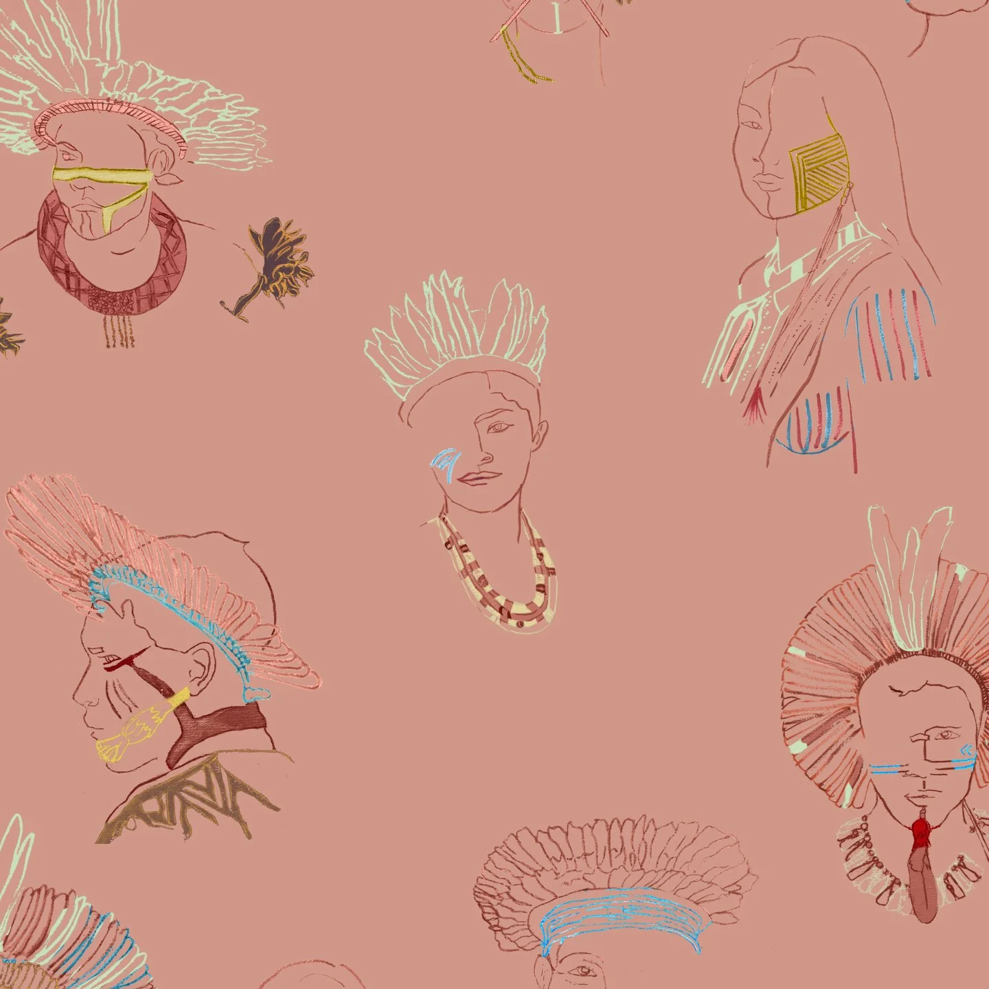 Cinco, a tribute to the guardians of the Earth. 

Indigenous people represent only 5% of the global population, yet they protect over 80% of the planet&rsquo;s biodiversity. Their ancestral wisdom and deep harmony with nature sustain the ecosystems w