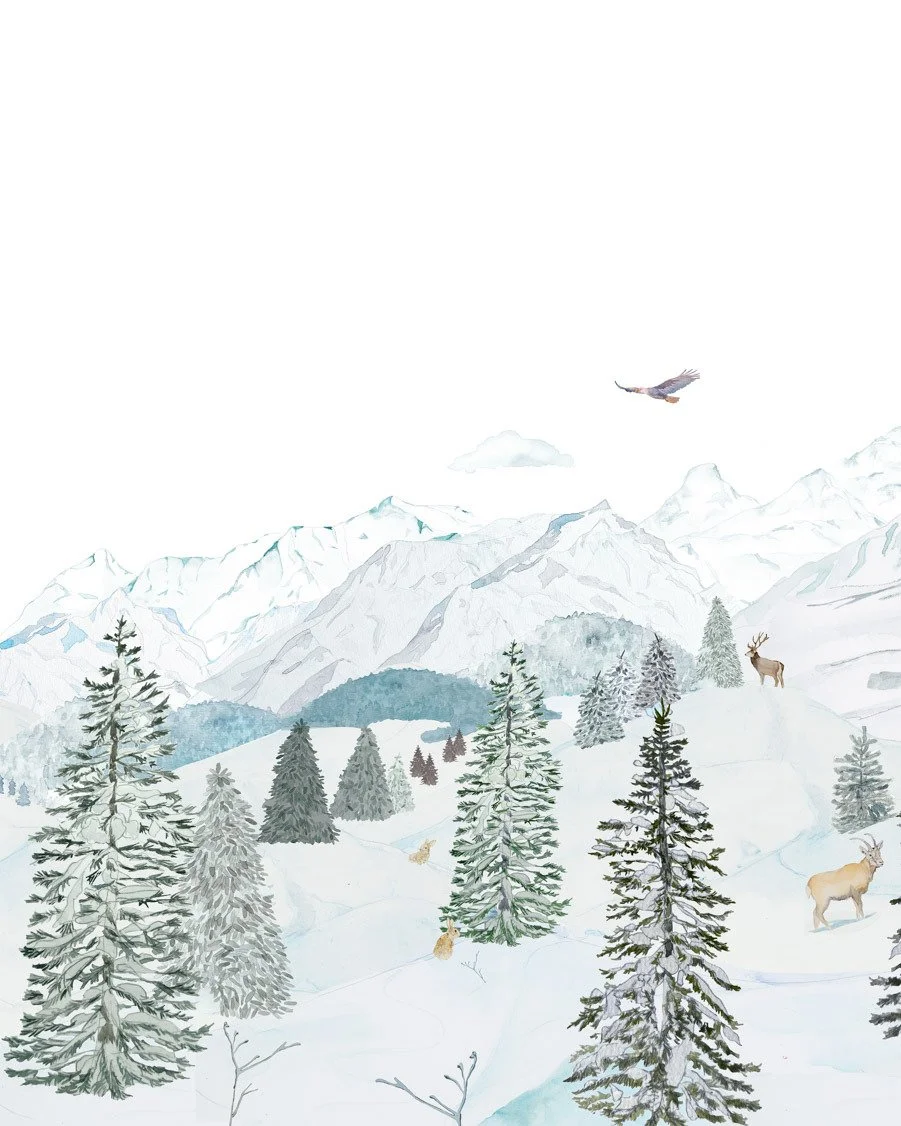 ✨ Introducing Rochebrune &mdash; our brand-new wallpaper inspired by the magic of the French Alps.
From the gentle valleys of Meg&egrave;ve to the wild peaks where chamois and marmots roam, this design celebrates the poetry of mountain landscapes.
So