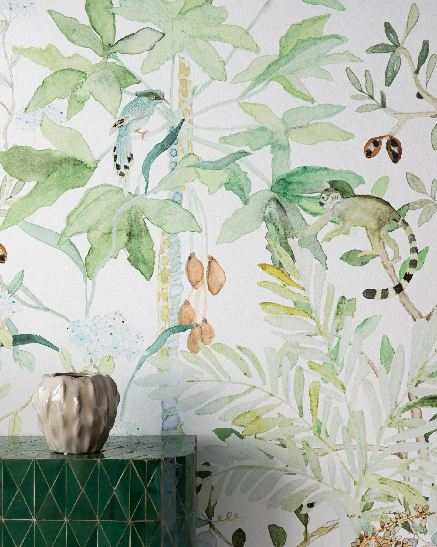 Geneva-based interior designers &amp; decorators, we would be delighted to welcome you at Studio Treize to discover the Kariokas wallpaper collections.

Explore our designs up close, feel the materials, browse the catalog, and discuss your residentia