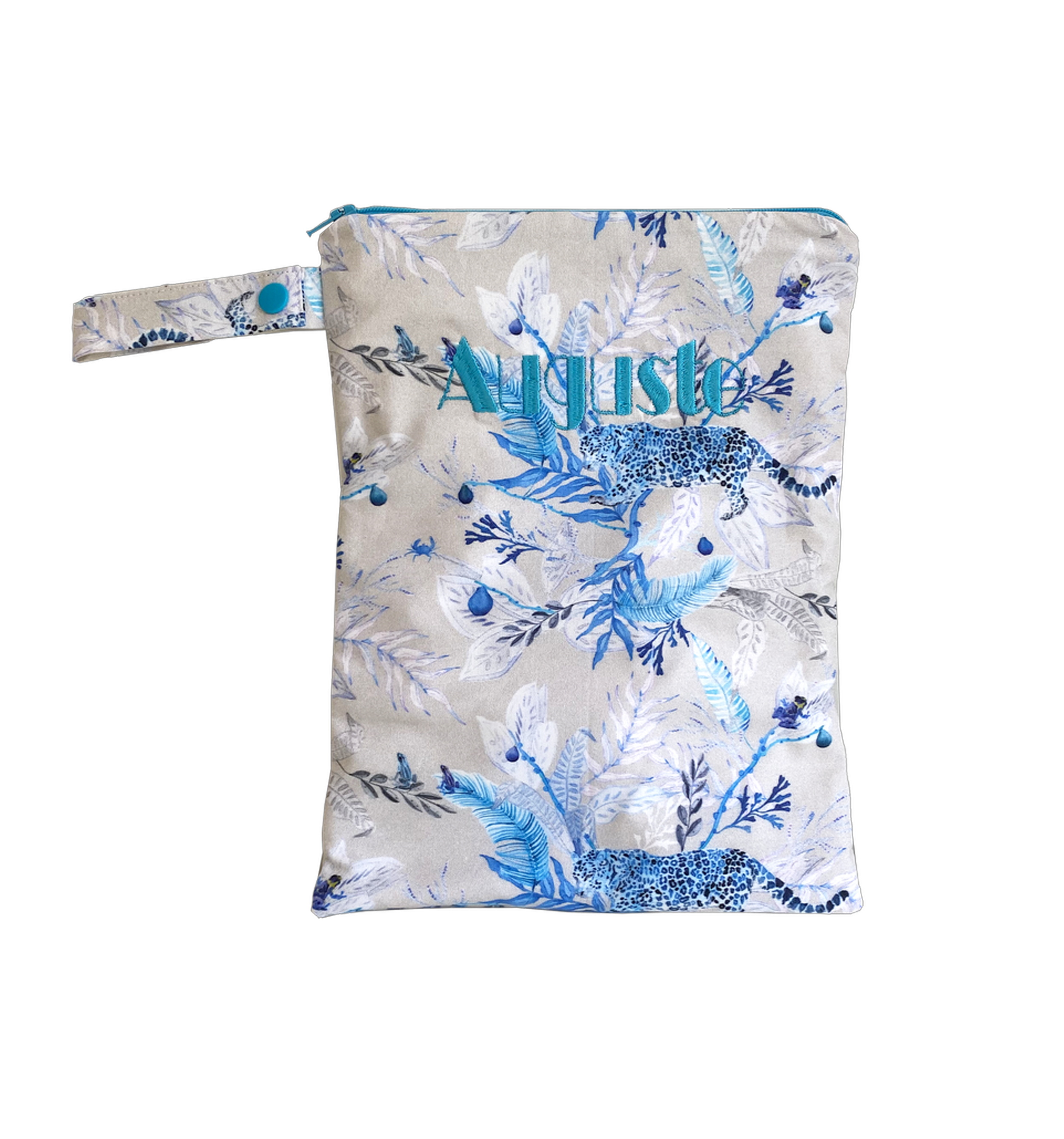 Orilla Personalised Small Bikini Bag - Blue