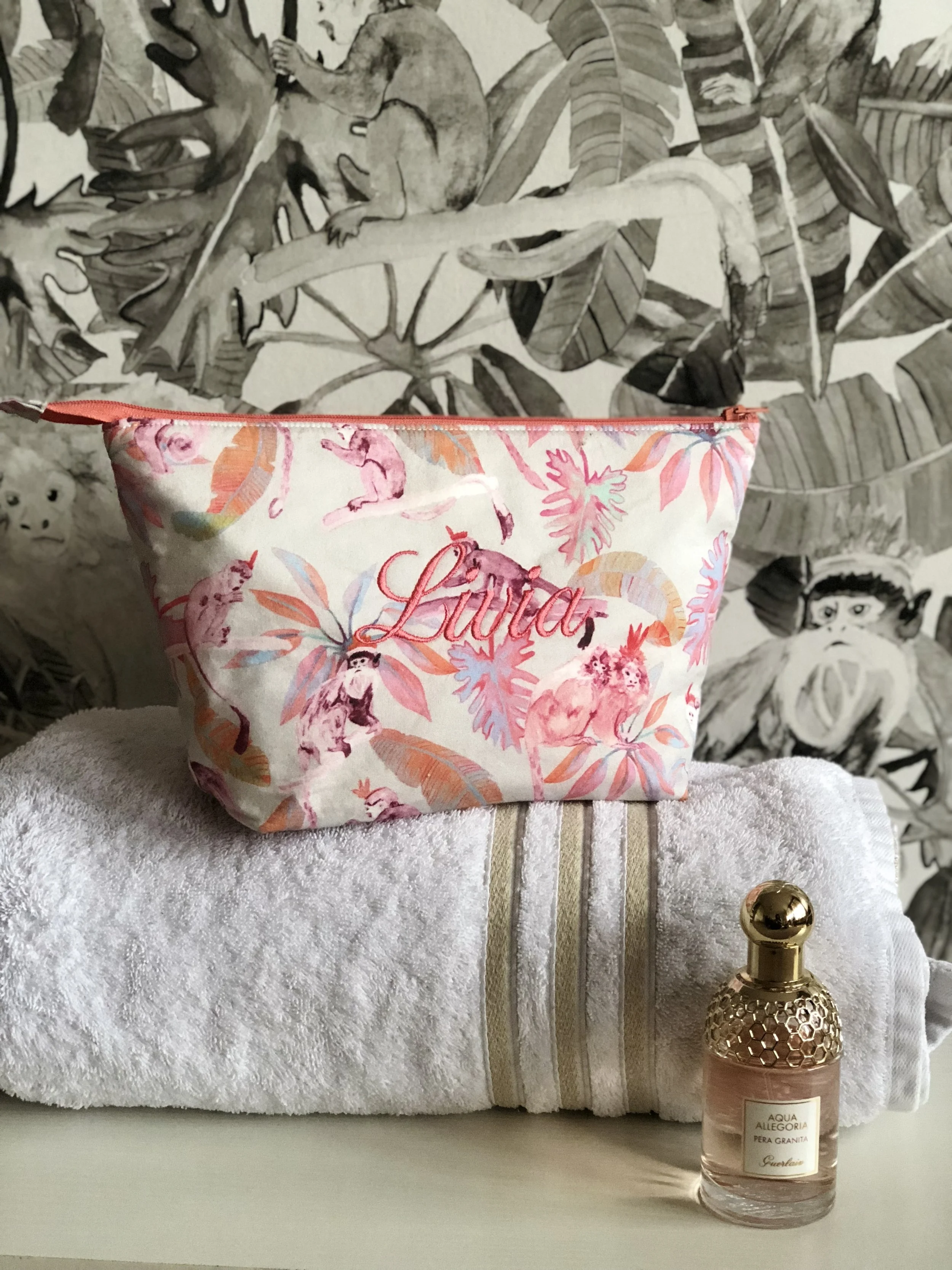 Personalized_Cosmetic_Bag_Coral_Monkeys.jpg