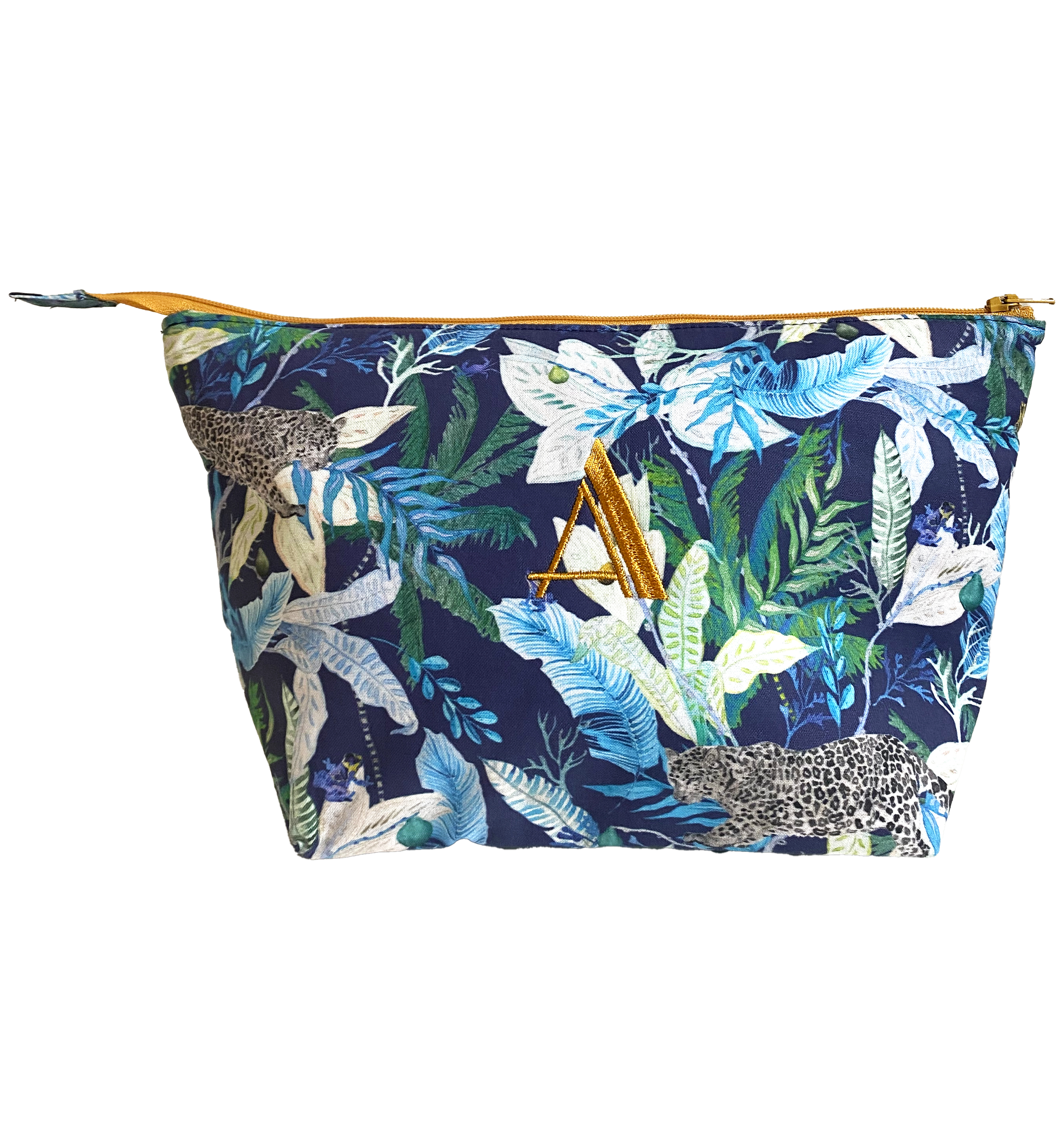 Orilla Personalised Cosmetic Bag - Dark Jaguar