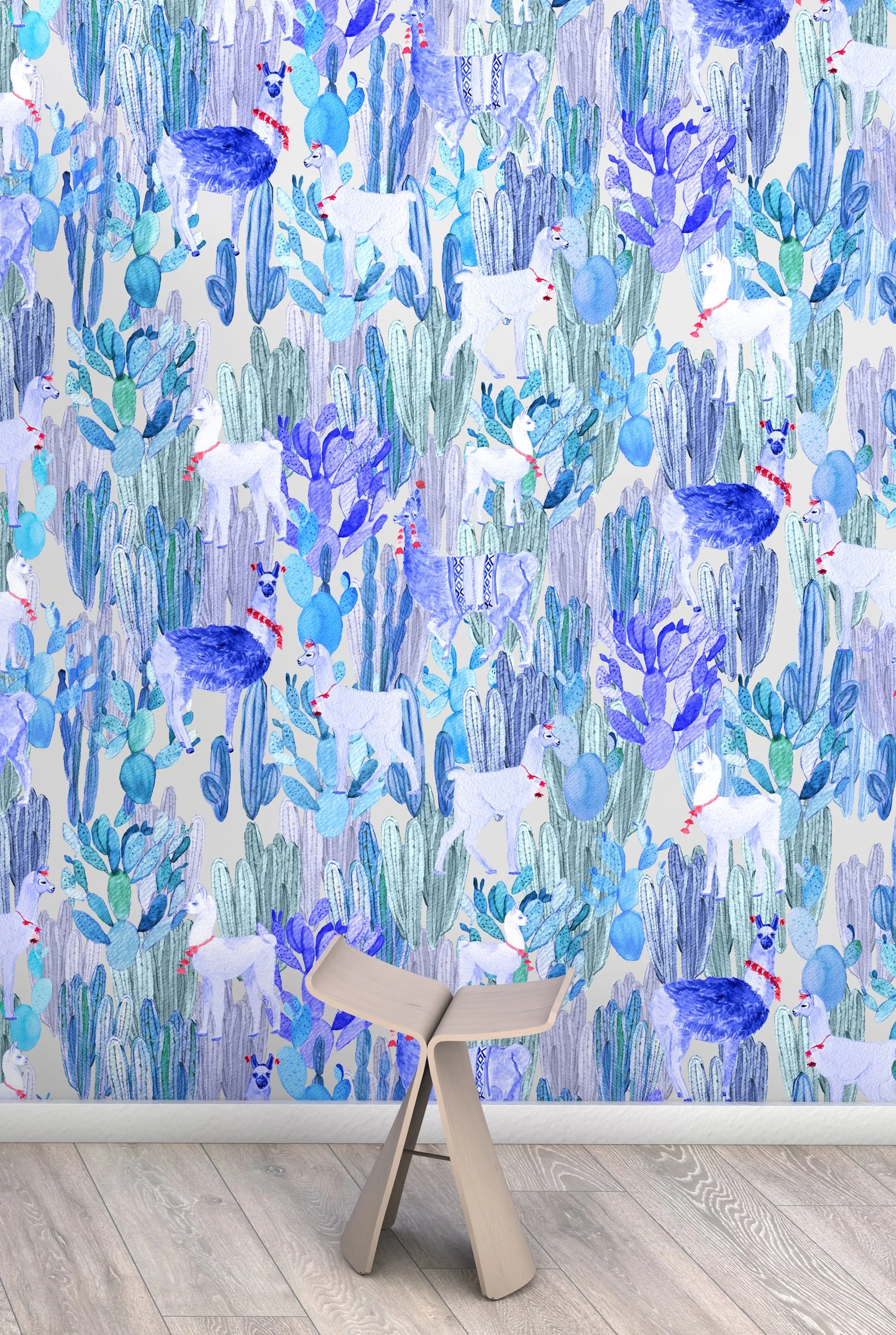 ALTIPLANO_Kariokas_Wallpaper_Light_Blue_Lamas_situation.jpg
