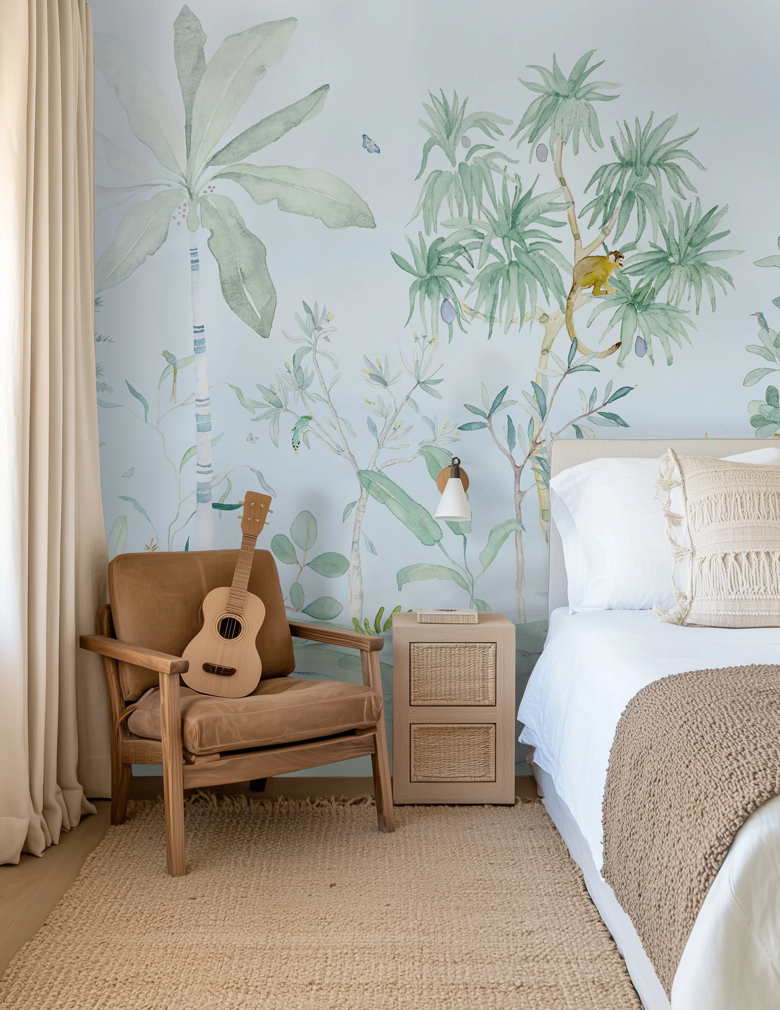 UBATUBA_Kariokas_Wallpaper_Panoramic_Blue_Monkeys_Bedroom.jpg