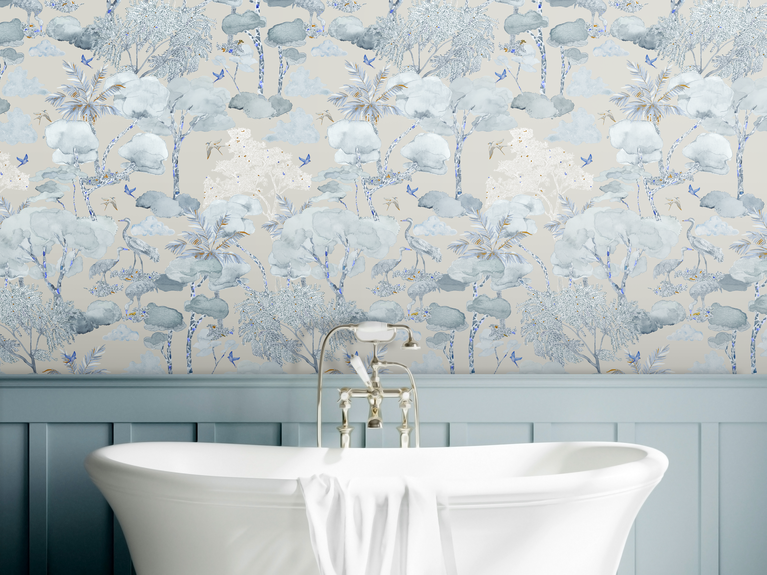 ALETEO_Kariokas_Wallpaper_Blue_Beige_Birds_Bathroom.png