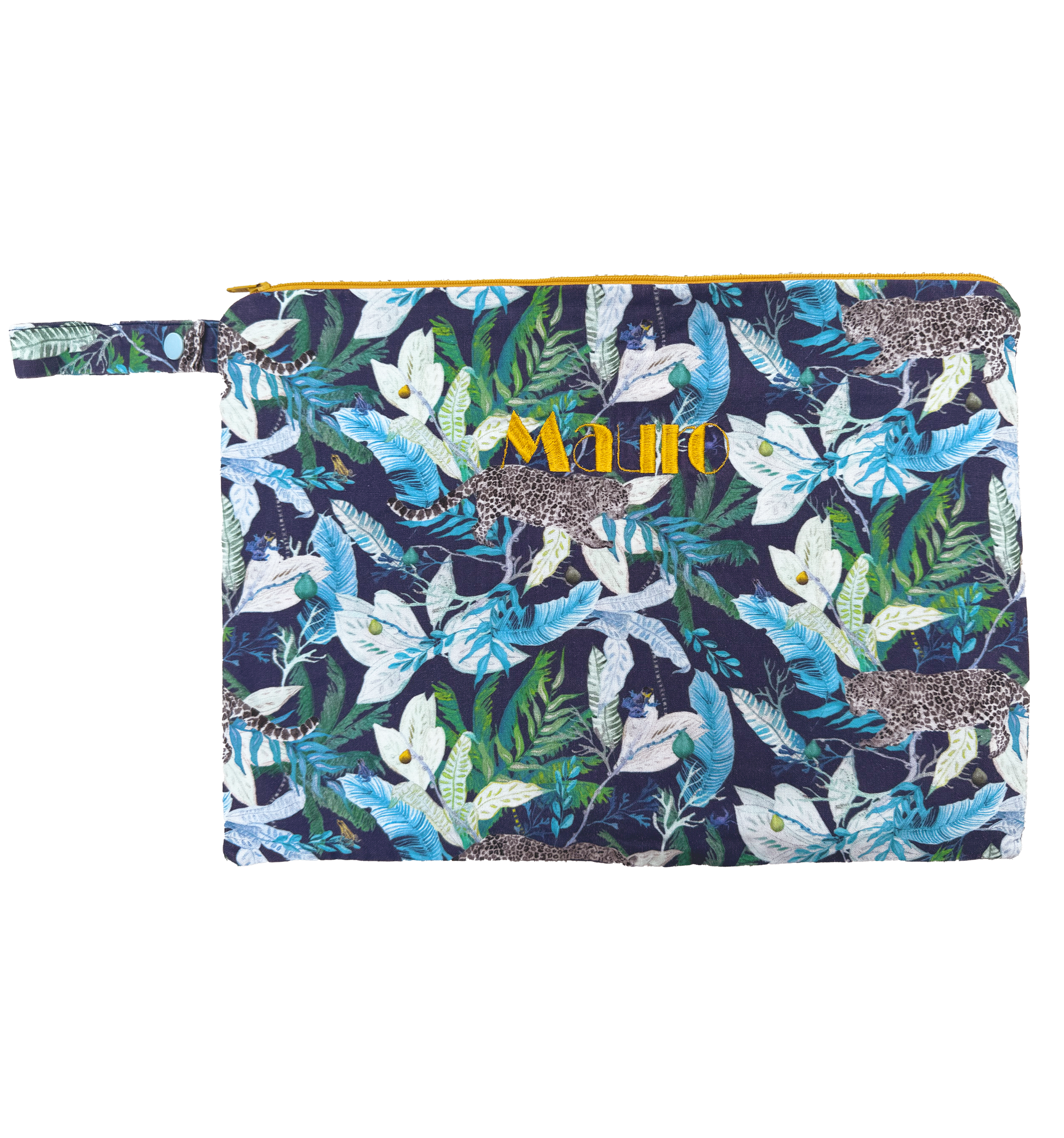 Orilla Personalised Large Bikini Bag - Dark Jaguar