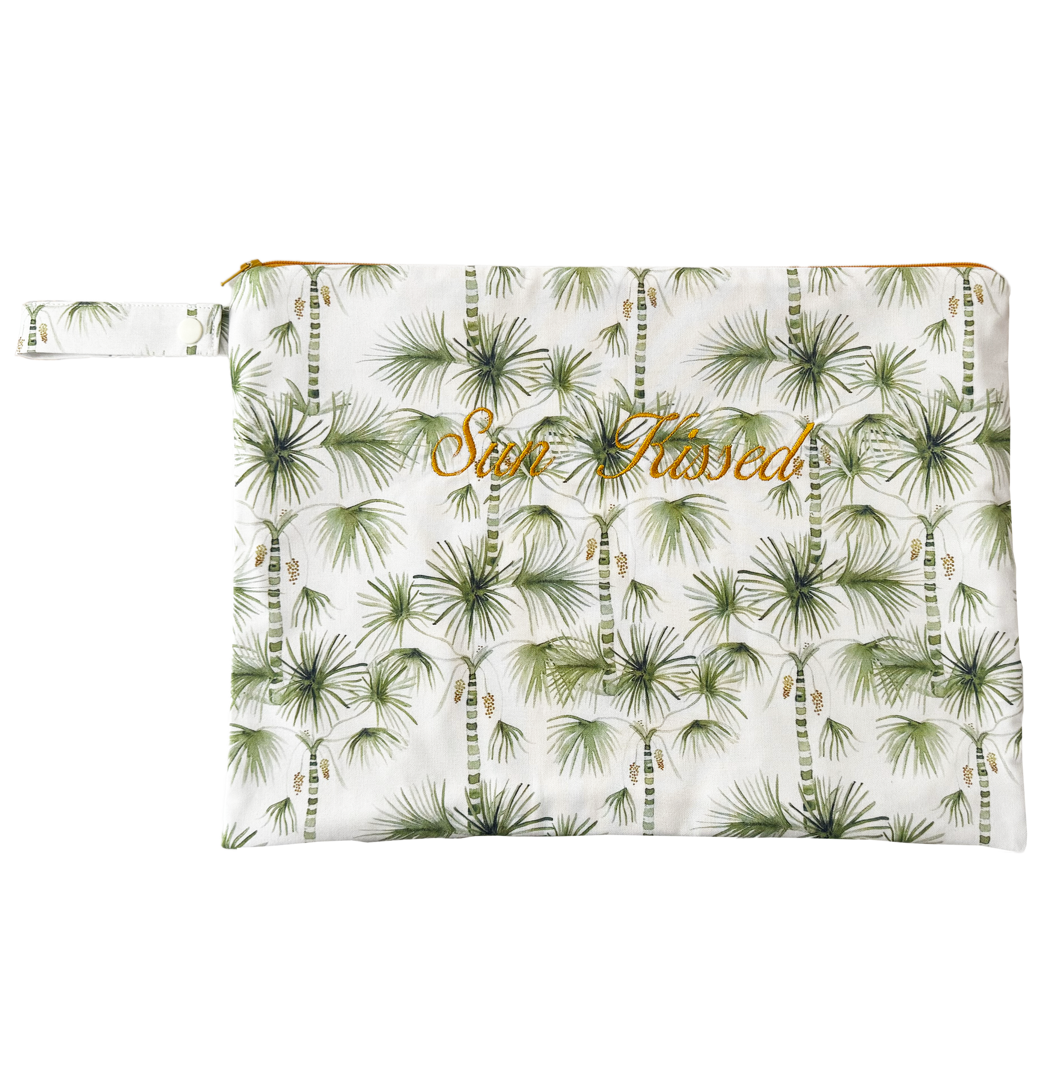 Palma Personalised Large Bikini Bag - Green