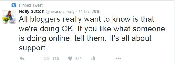 a branch of holly twitter