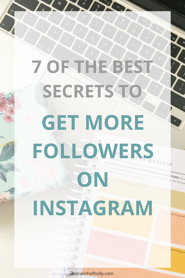 7 Of The Best Secrets To Get More Followers On Instagram