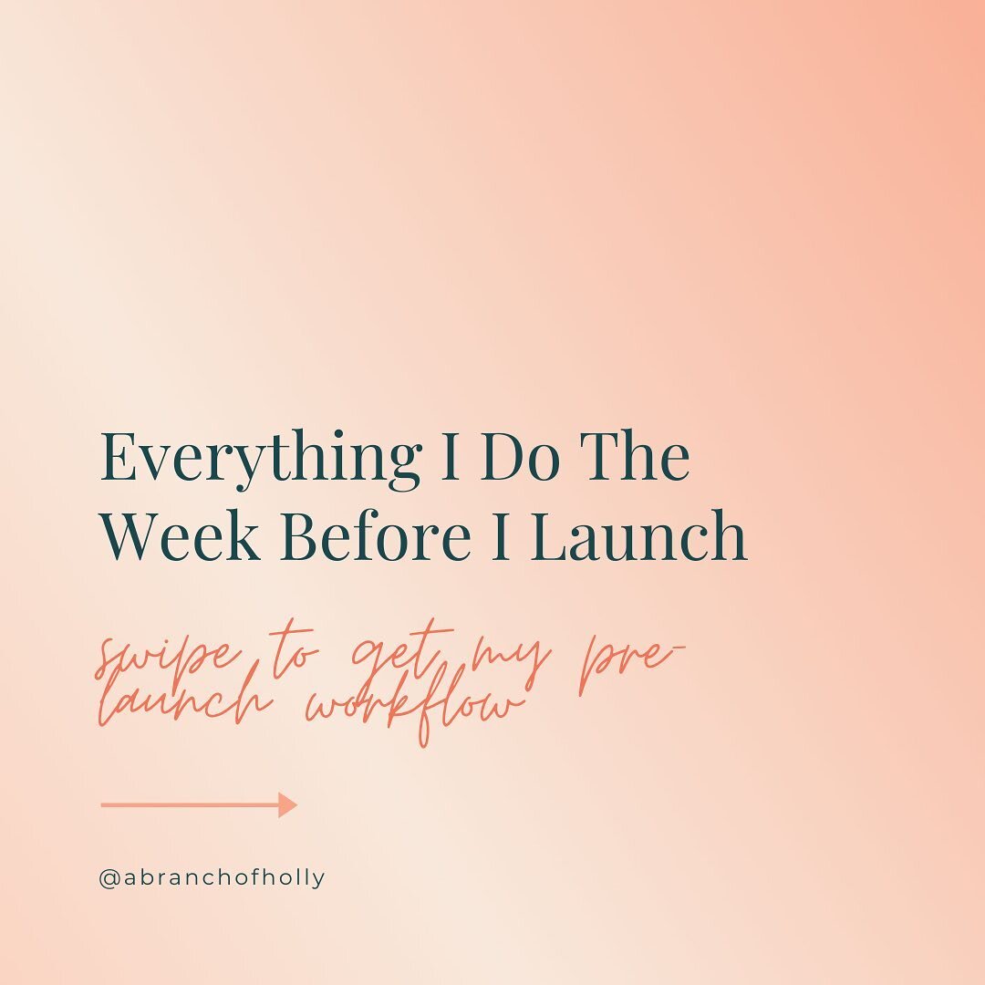 Question: how do you hype yourself up for essentially talking about the same thing over and over again, for so many days in your business?⁣
⁣
Answer: if you&rsquo;re launching right, then you&rsquo;re gonna&rsquo; feel like a broken record.⁣
⁣
You&rs