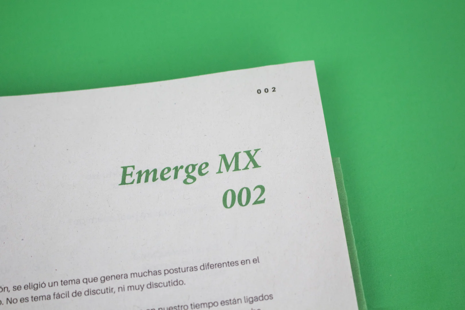 NEWS : EGO IN DESIGN, EMERGE VOL 02. 
