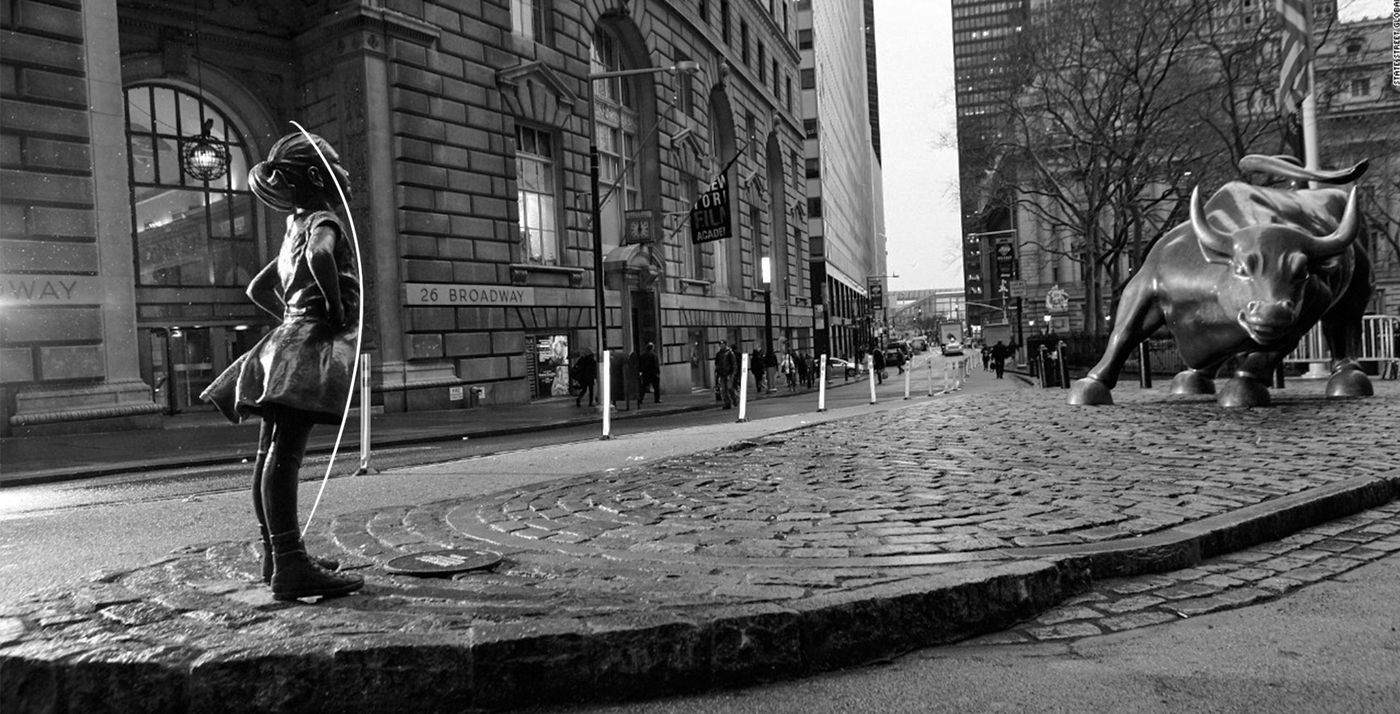 Fearless Girl by Kristen Visbal @NYC