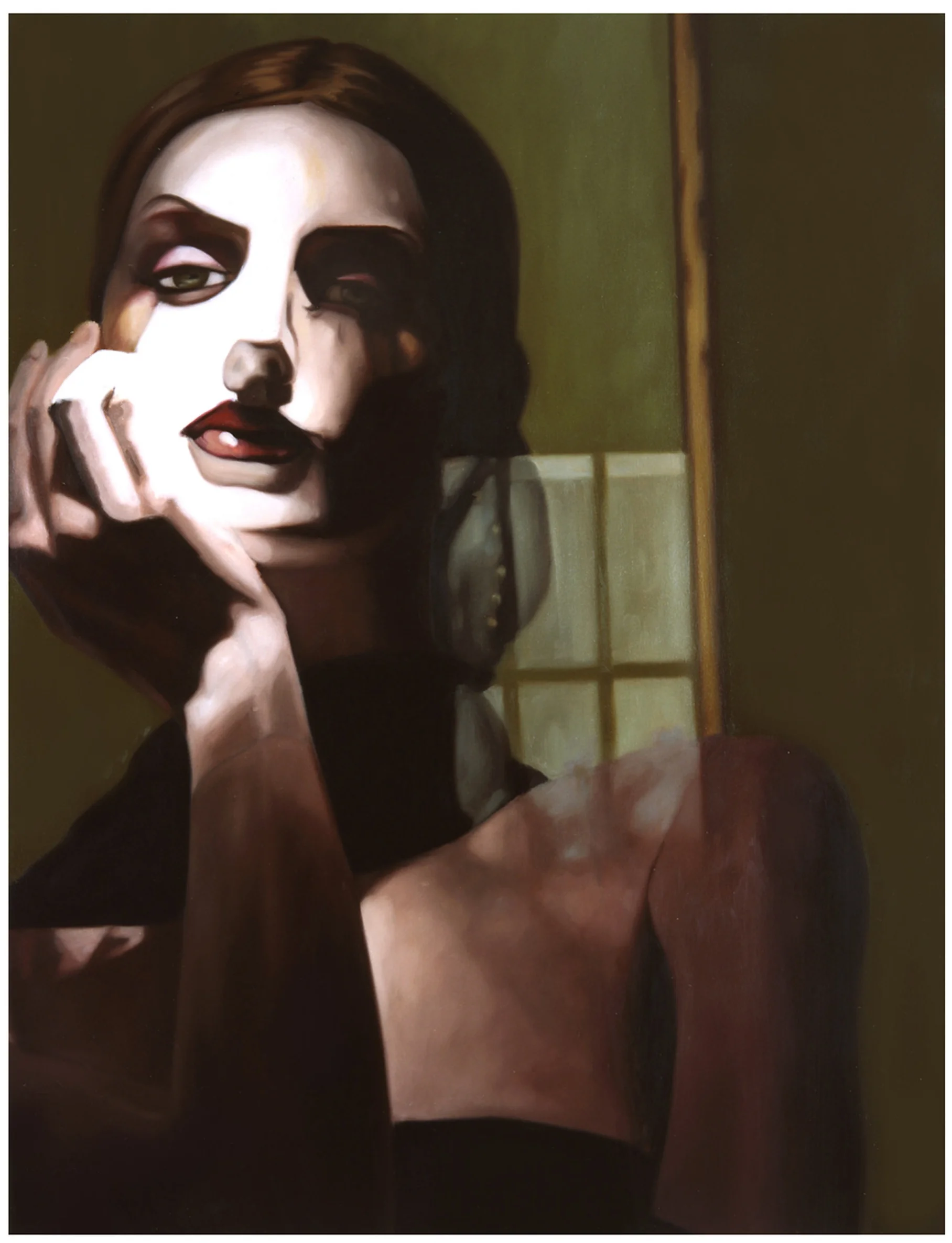 Nathalie in " The Desire " Oil on Canvas - 50 x 40 in - 2003