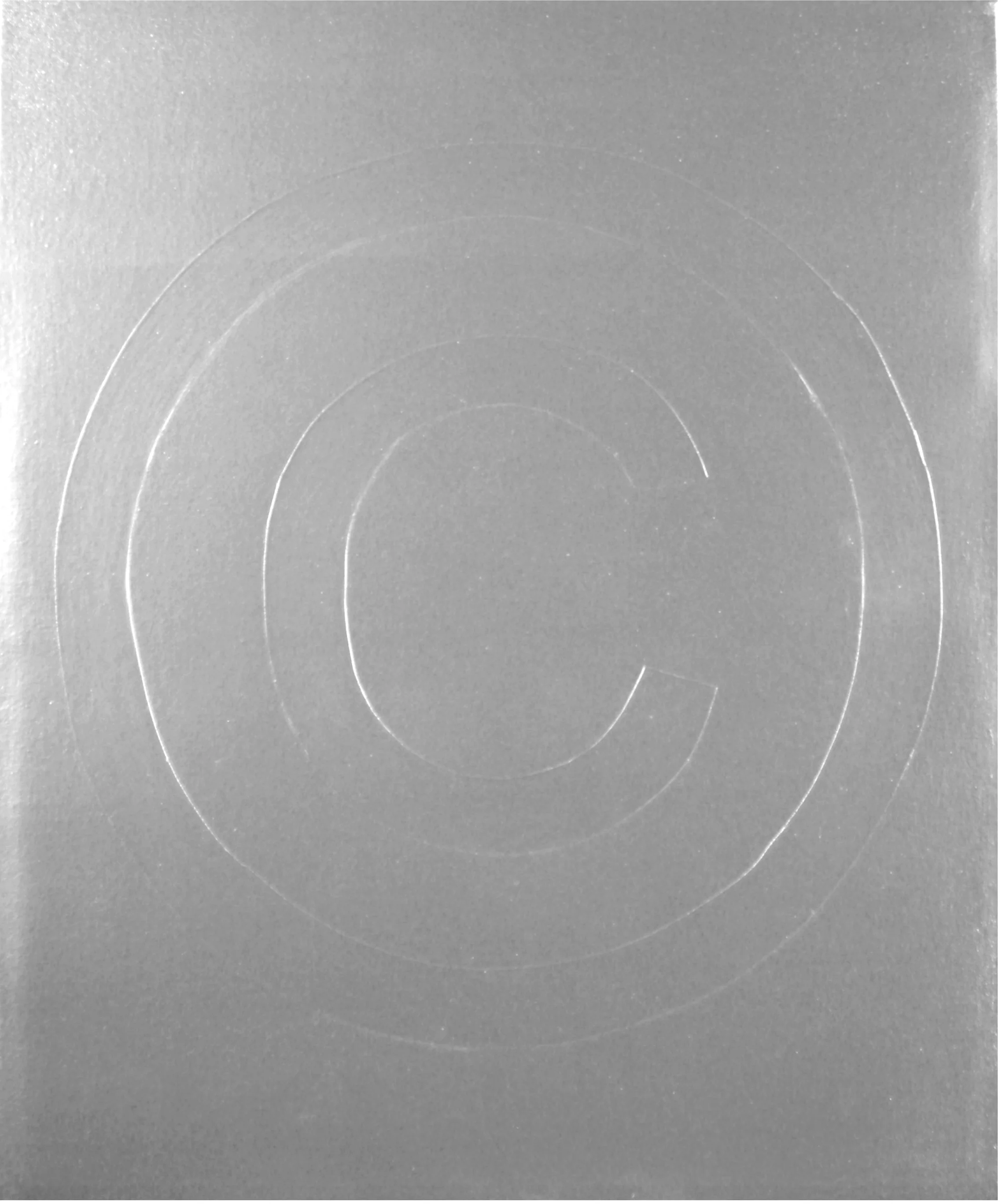 Copy Right Industrial Paint on Canvas - 24 x 20in - 2011
