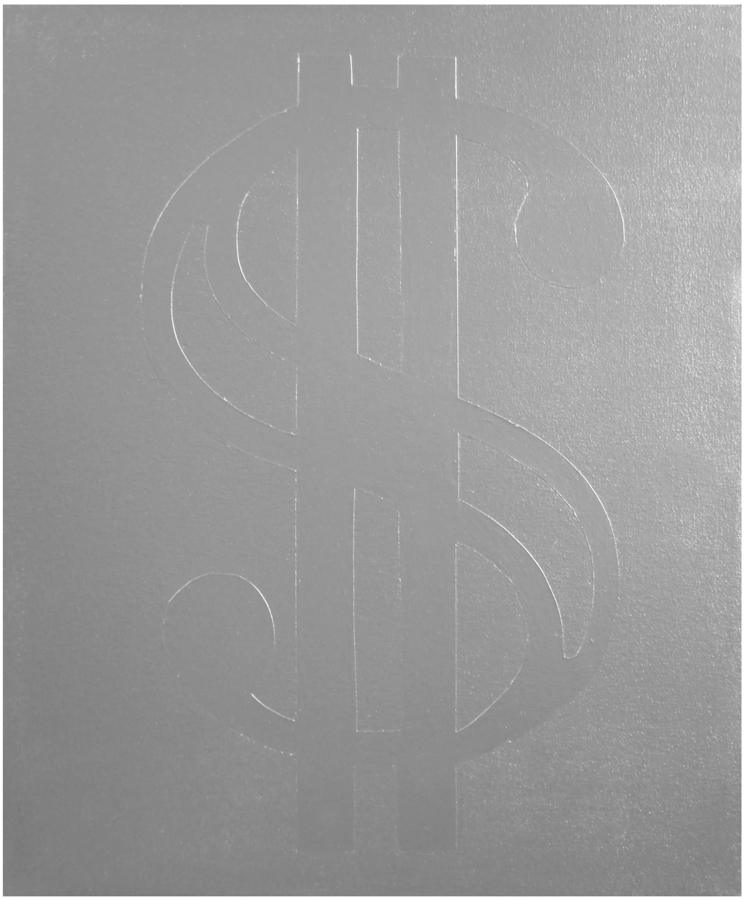Money Industrial Paint on Canvas - 24 x 20in - 2011
