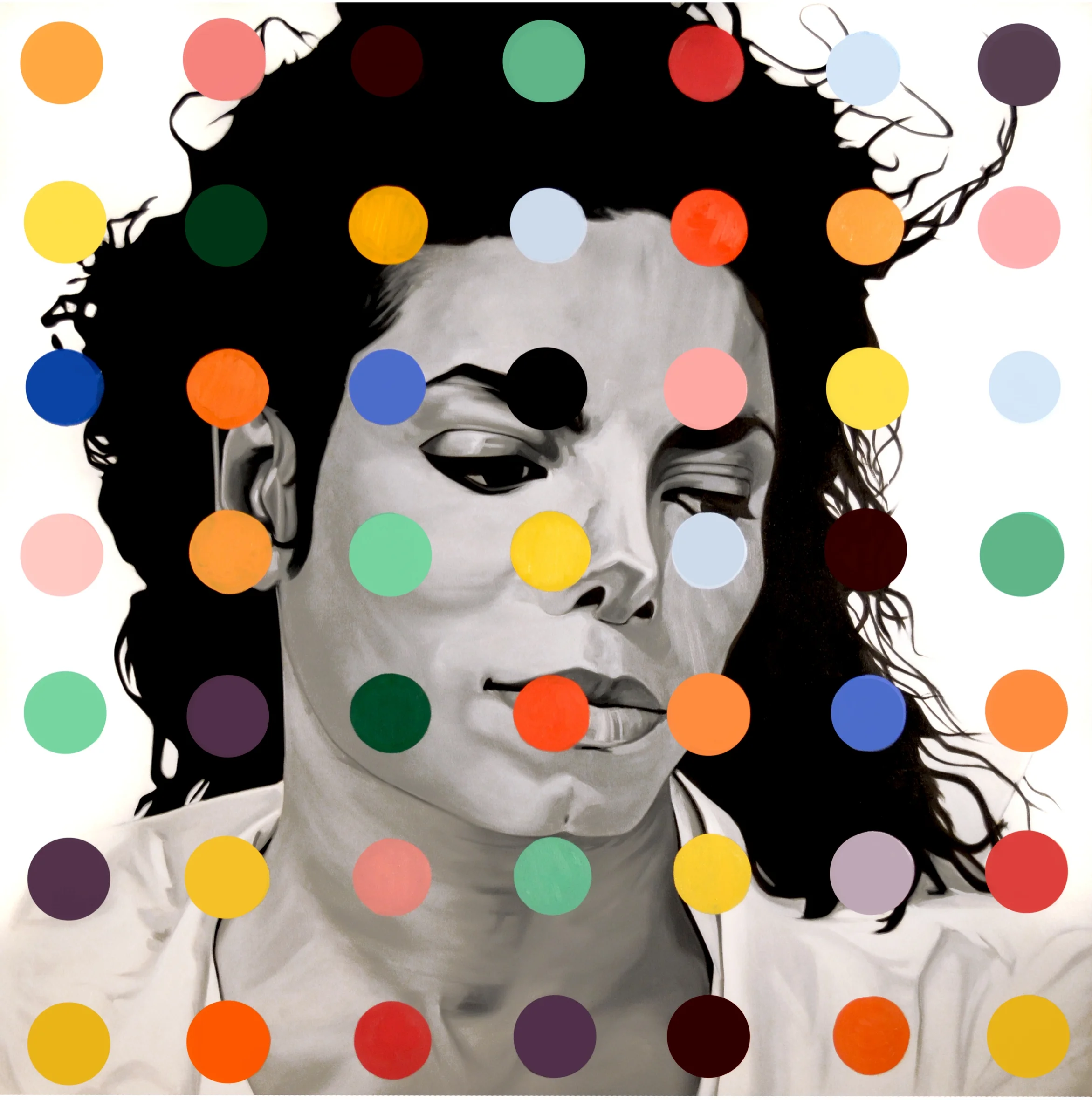 Michael Oil on Canvas - 60 x 60in - 2013 SOLD