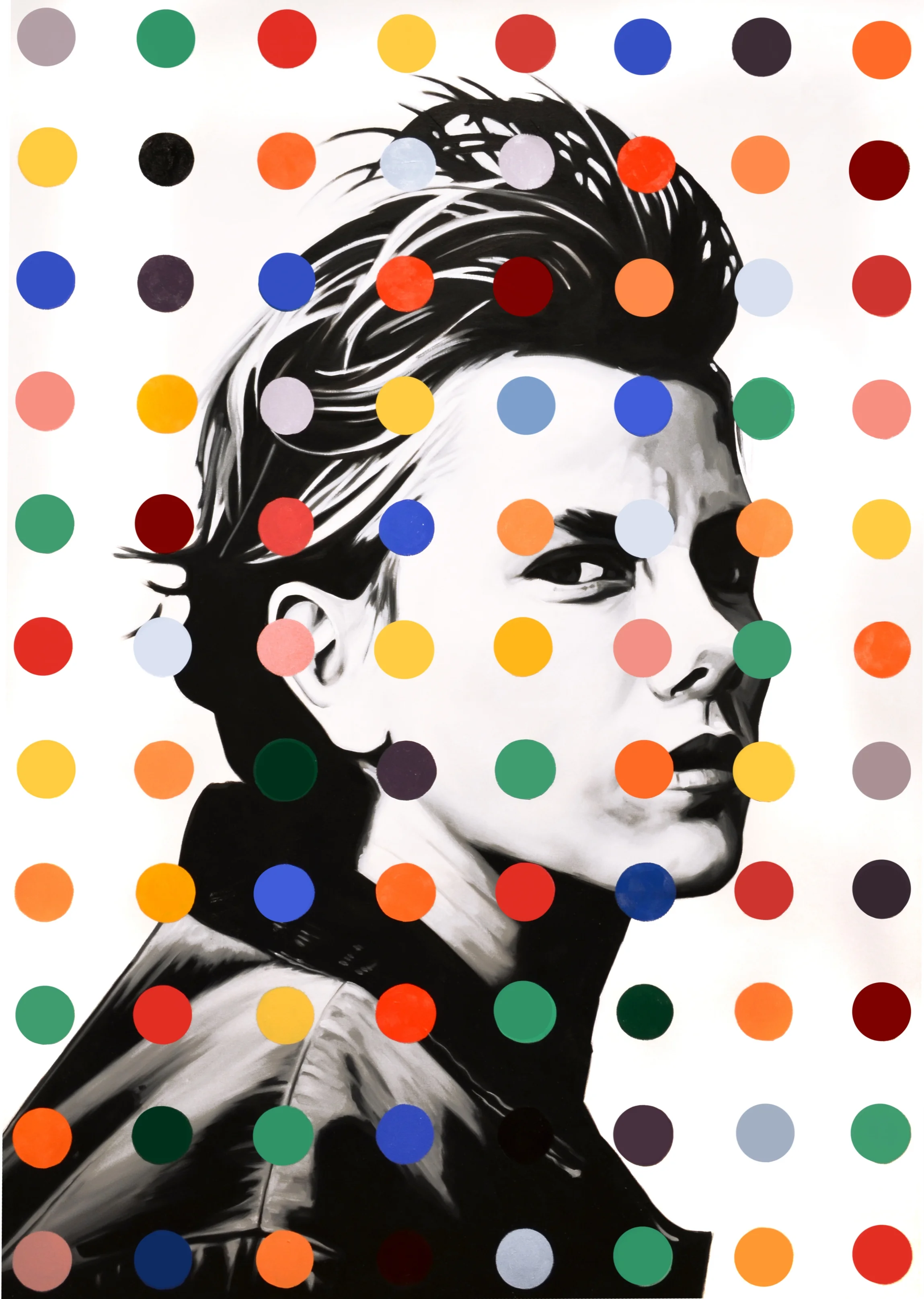 River Dot Oil on Canvas - 54 x 36in - 2013