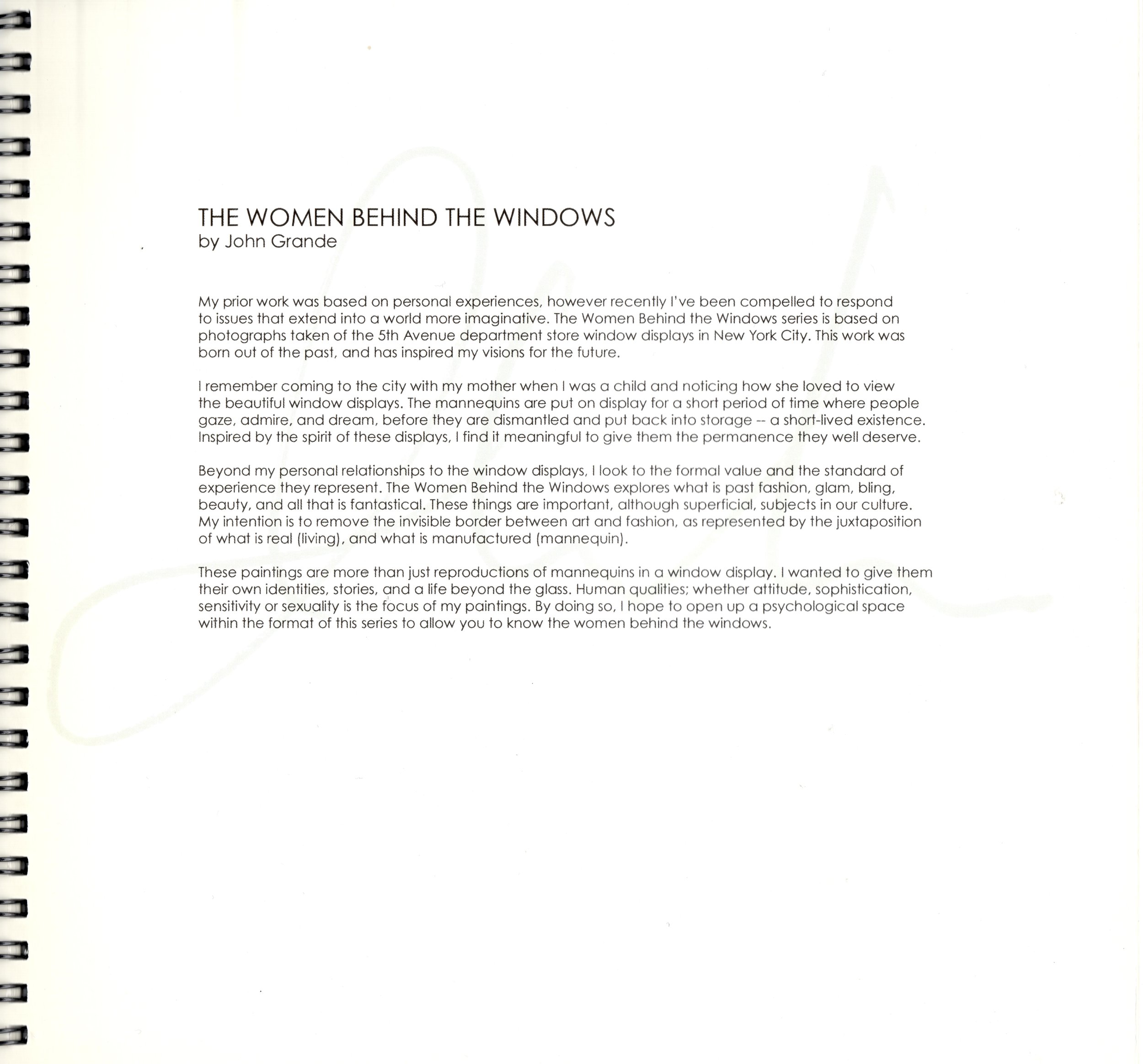The Women Behind The Windows 