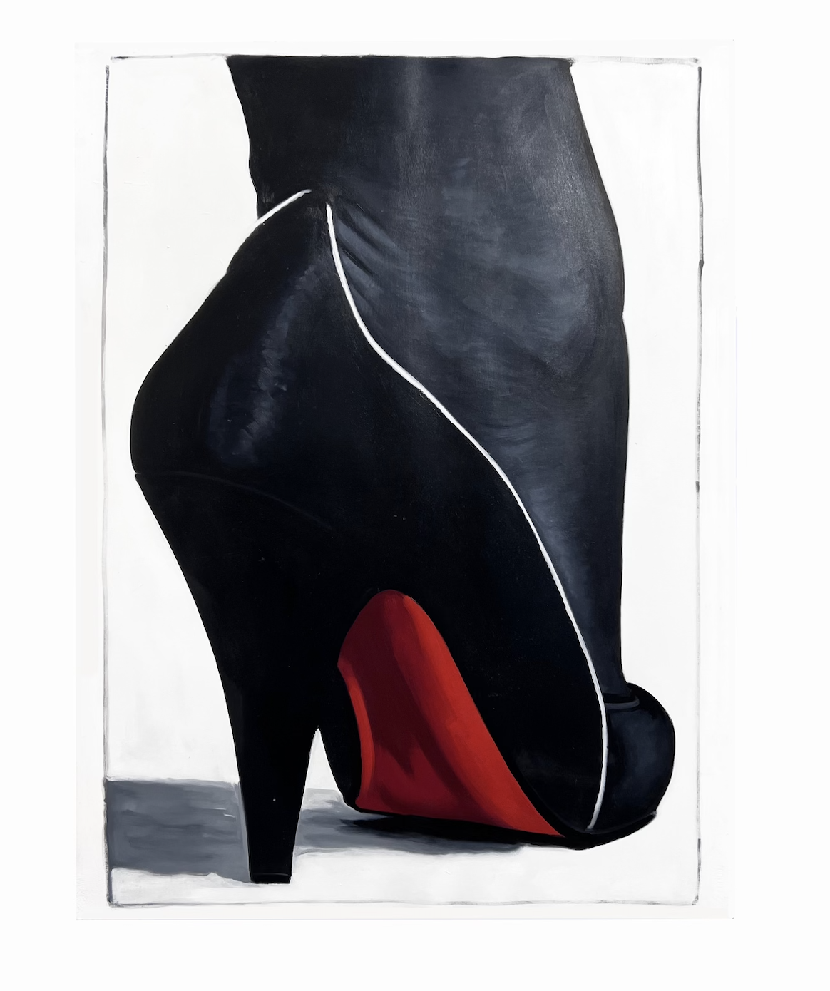 Newton's Pump (Shoe, Monte Carlo 1983; Photo by Helmut Newton)