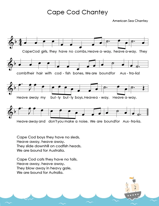 Young Sailors Sheet Music_Cape Cod Chantey.jpg
