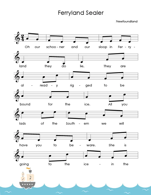 Young Sailors Sheet Music_Ferryland Sealer 1.jpg