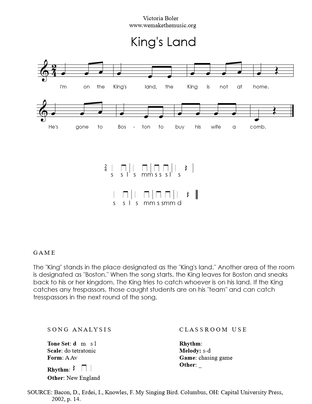 King's Land — We Are the Music Makers