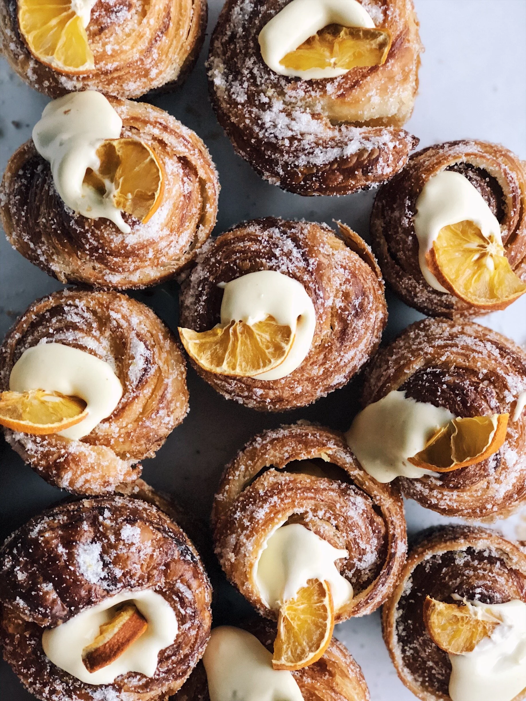 Holiday Lemon Cruffin