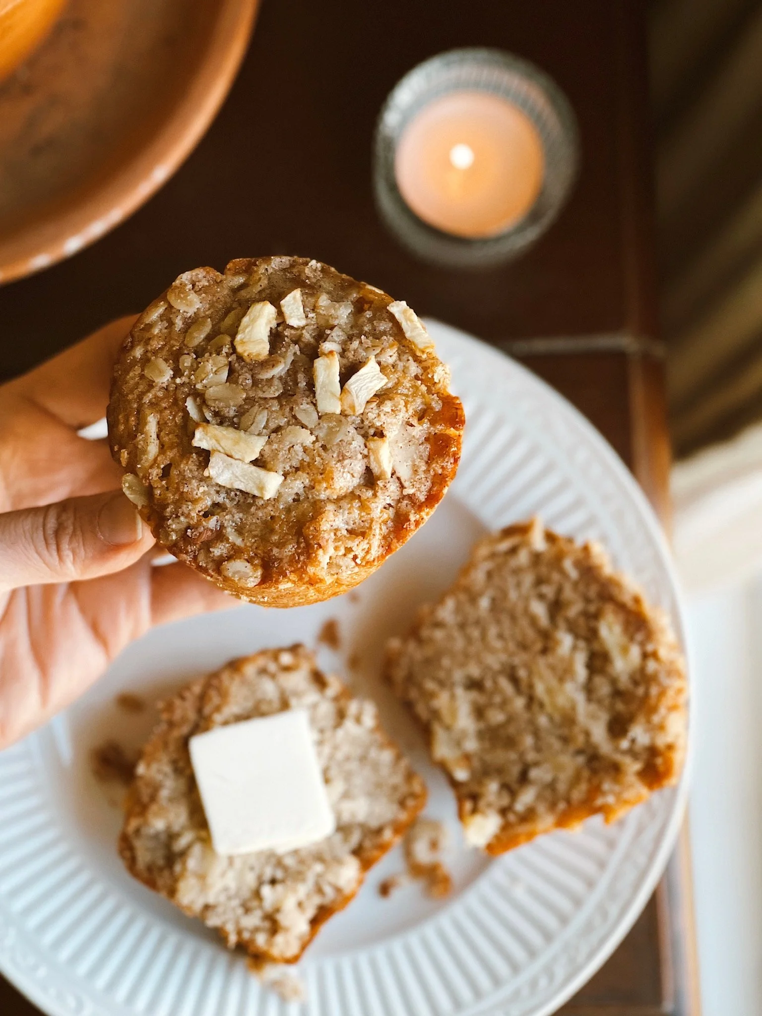 HOLIDAY Gluten Free Apple Muffin