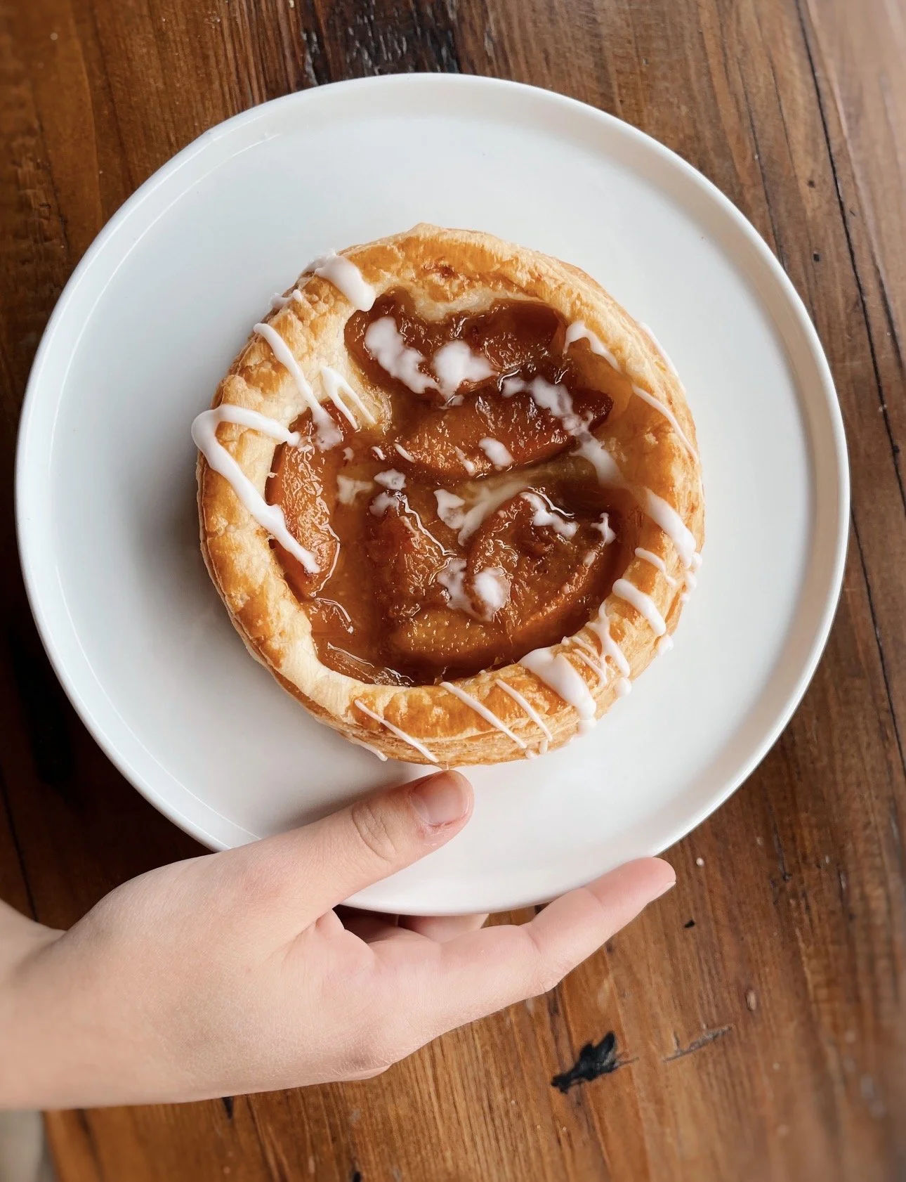 Peach Bourbon Hand Tart