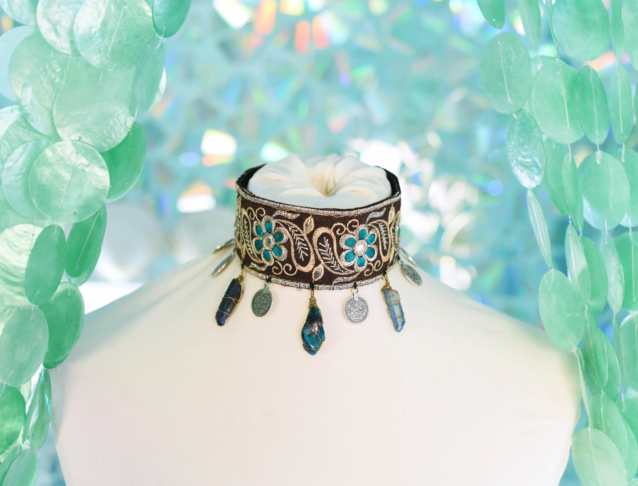 brown embroidered choker front.jpg
