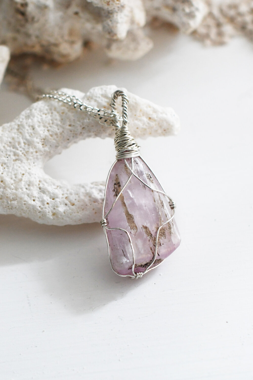 Kunzite Pendant