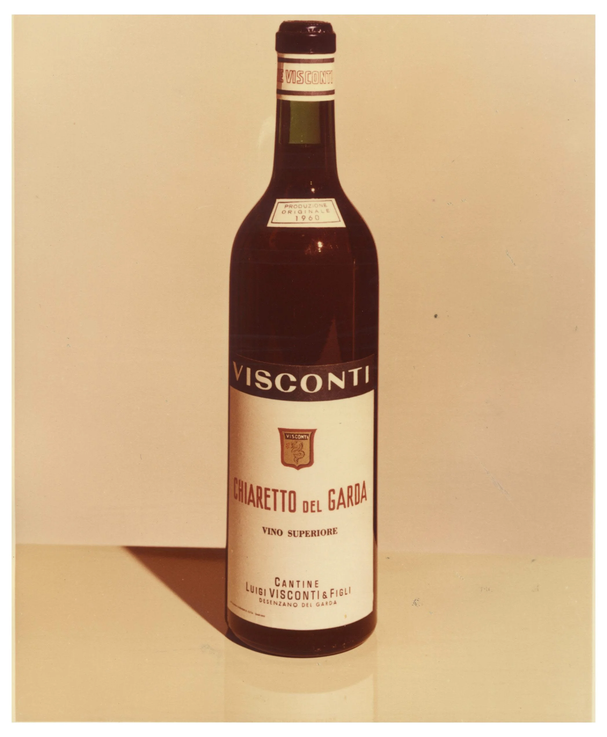 Chiaretto del Garda Vino Superiore 1960