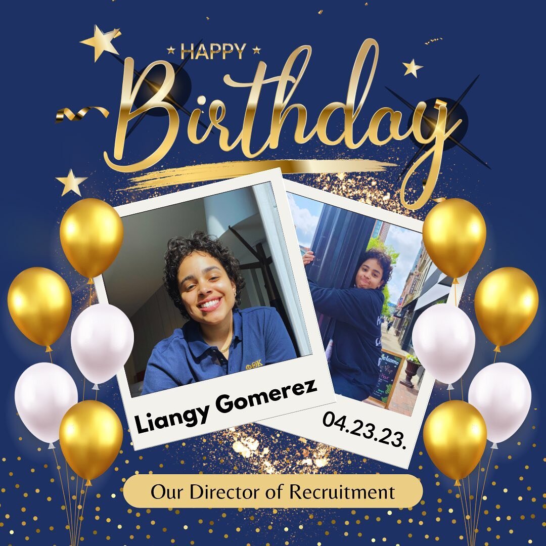 It&rsquo;s April 23, which means it&rsquo;s Liangy&rsquo;s birthday! Happy birthday to our PTK Director of Recruitment!! 🥳

-

#PTK #PTKHonorSociety #BCC #BergenPTK #PhiThetaKappa #PhiThetaKappaMember #BergenCommunityCollege  #BergenCounty #AlphaEps
