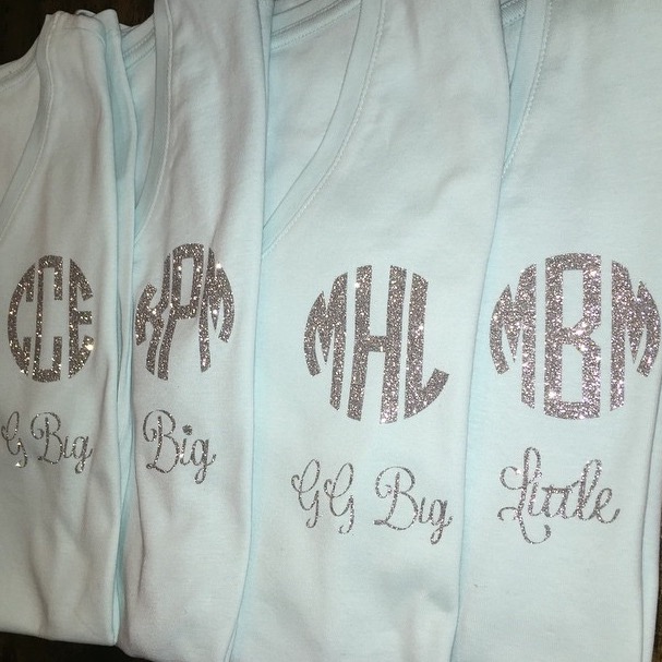Sorority family tshirts