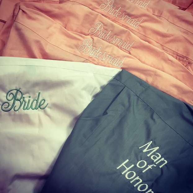 Bridal party shirts