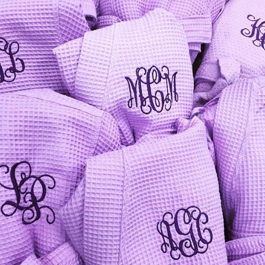 Bridal party robes