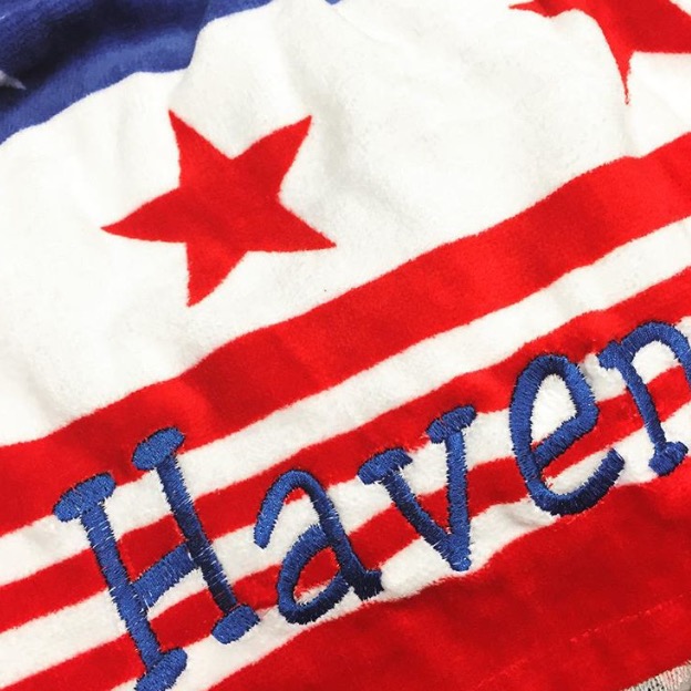 Patriotic towel
