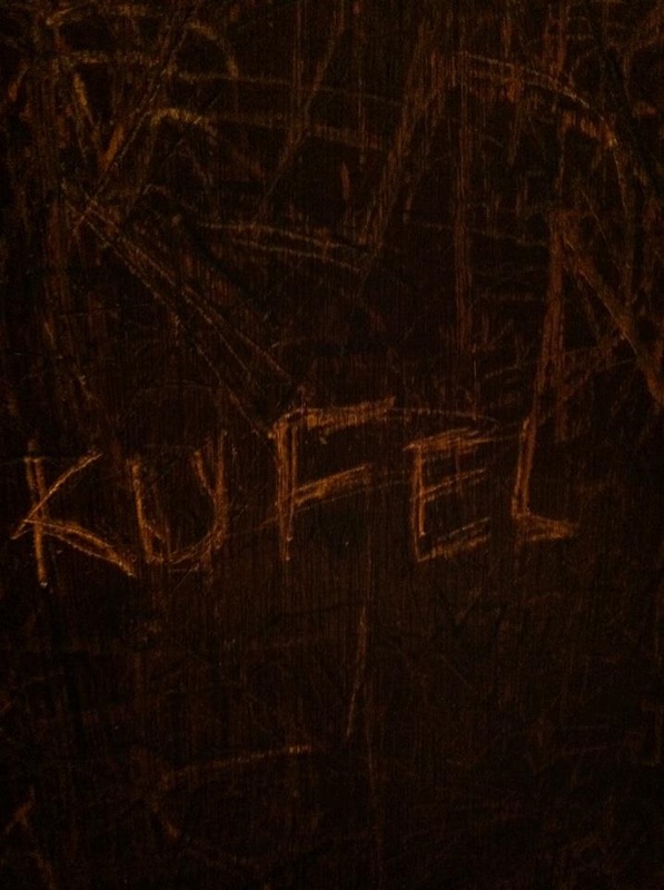 { Leaving my mark at The Cellar was an obvious must. One of my favorite Blacksburg bars, gosh I miss it. }