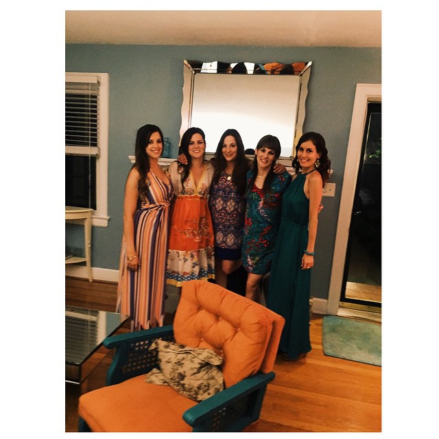 { Brunette ladies celebrating our favorite graduate! }