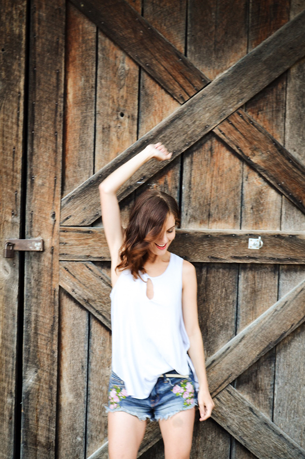 { Busting moves. I don't have rhythm. At all. }