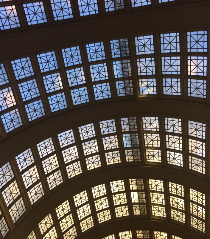 { Union Station; ombre time travel }