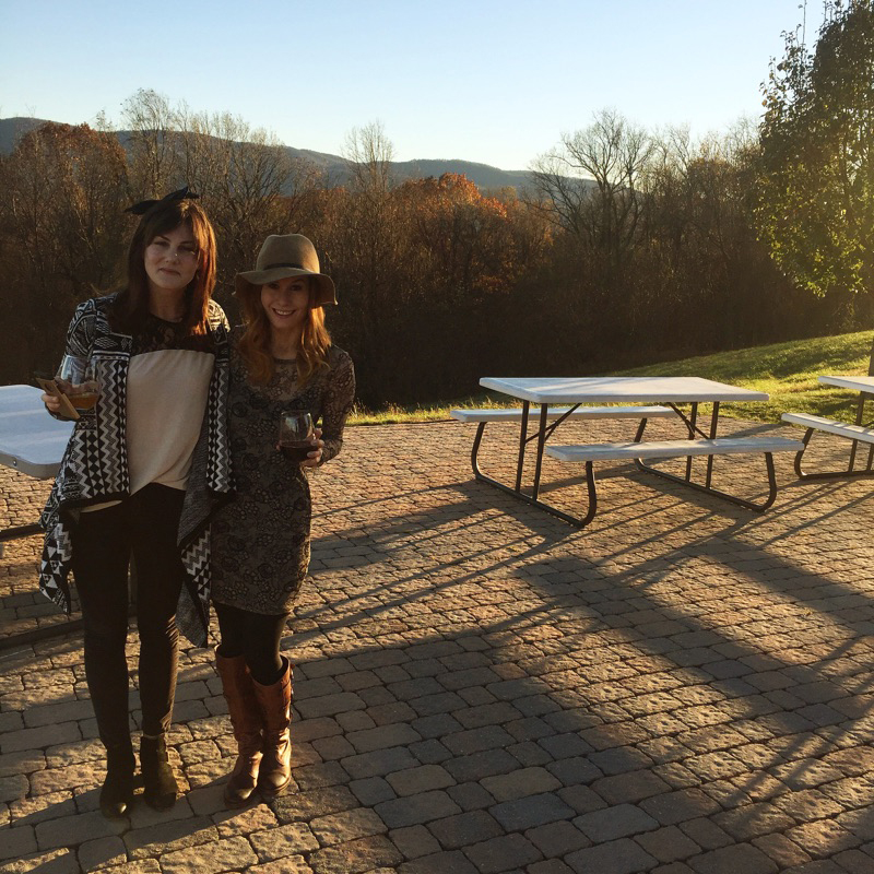 { Valhalla Winery with my best girl. }