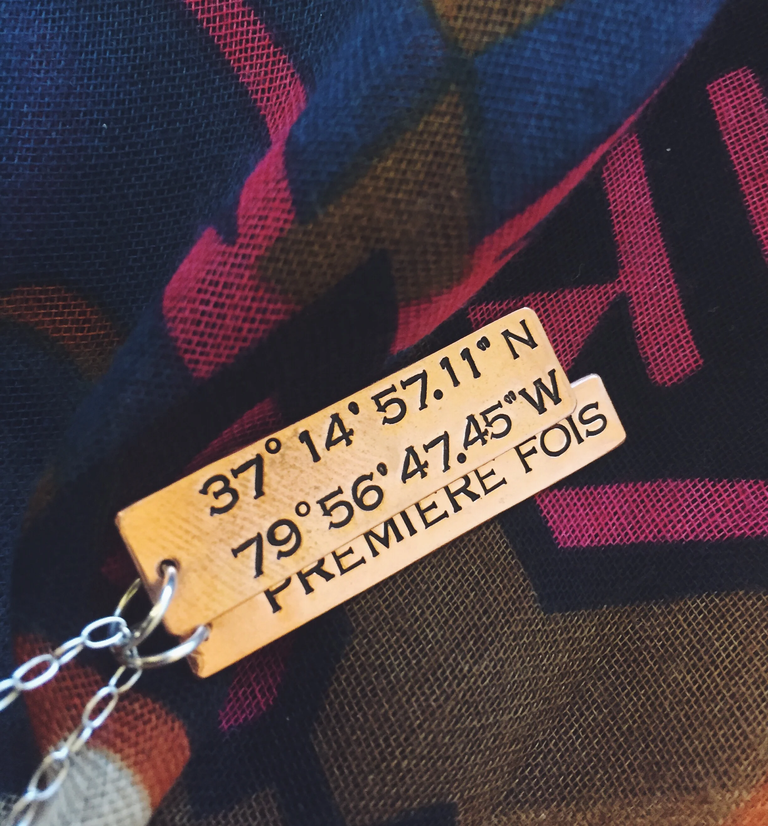 { Dainty engraved jewelry is my thing. }