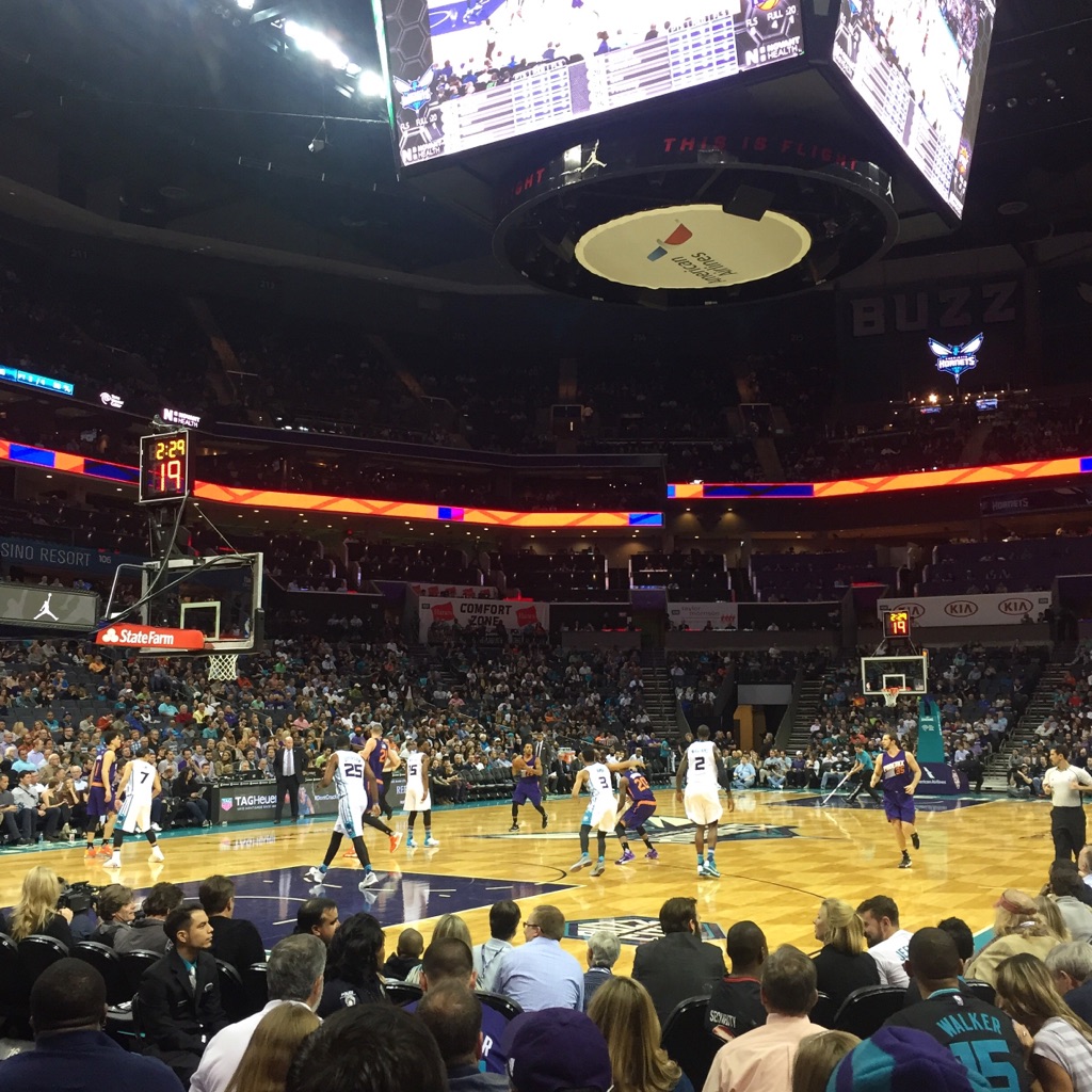{ My first NBA game was an absolute success! }