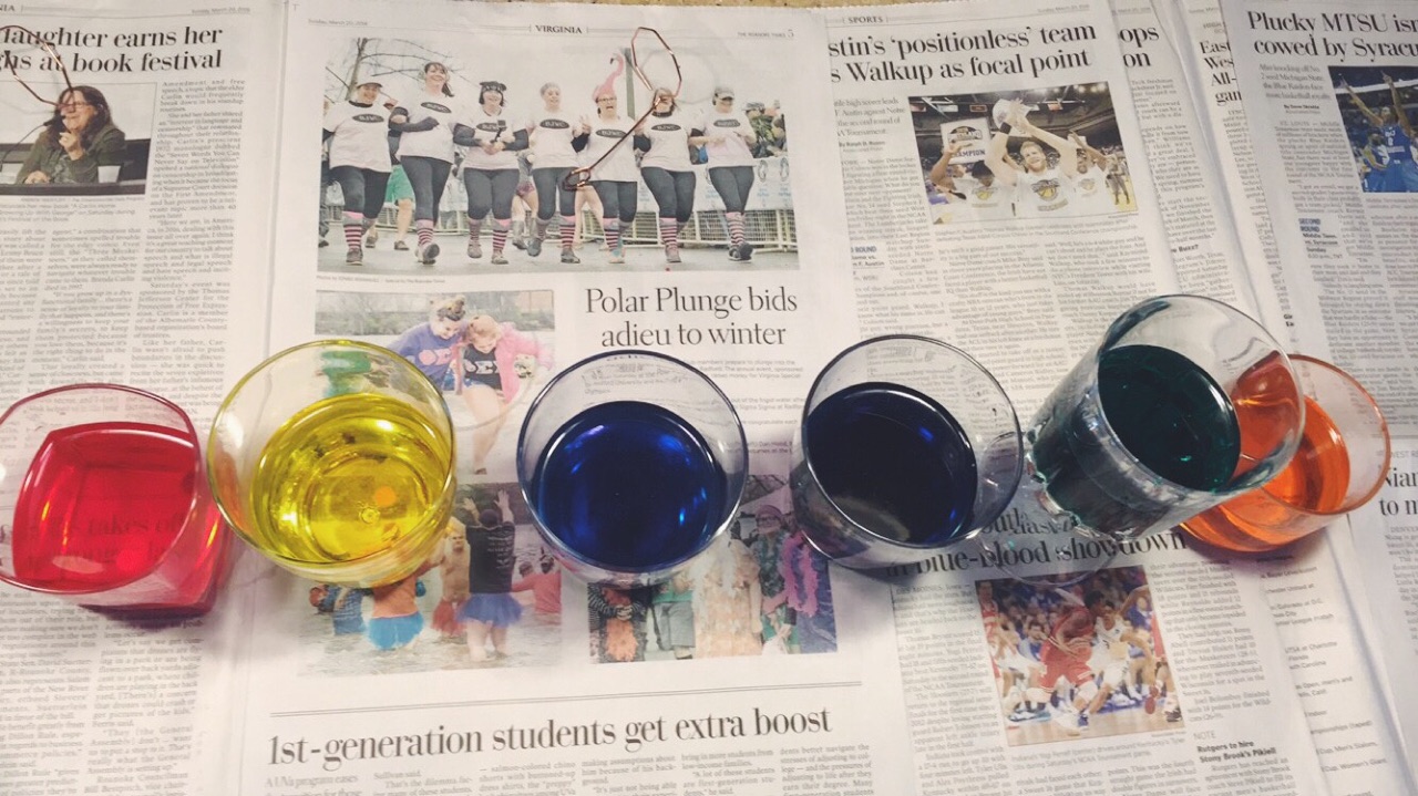 { Pre-Easter egg dying }